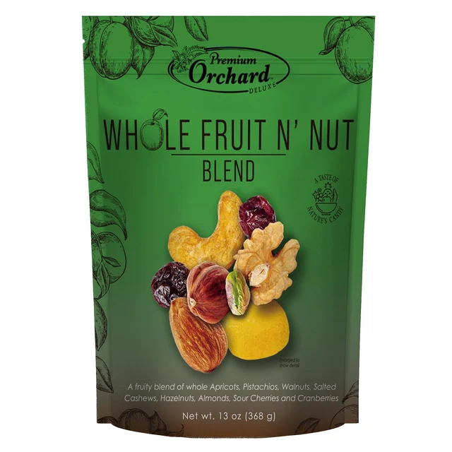 Whole Fruit N’ Nut Blend · 13 oz