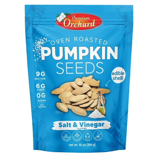 Salt & Vinegar Pumpkin Seeds · 10 oz